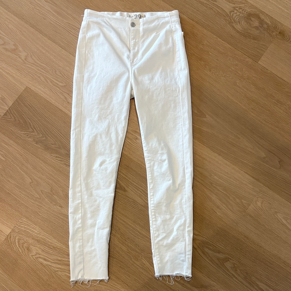 We The Free White Skinny Jeans